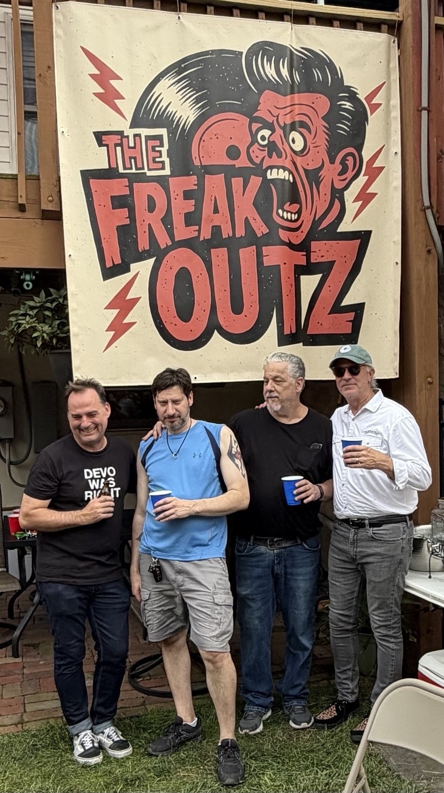 The Freak Outz performing live